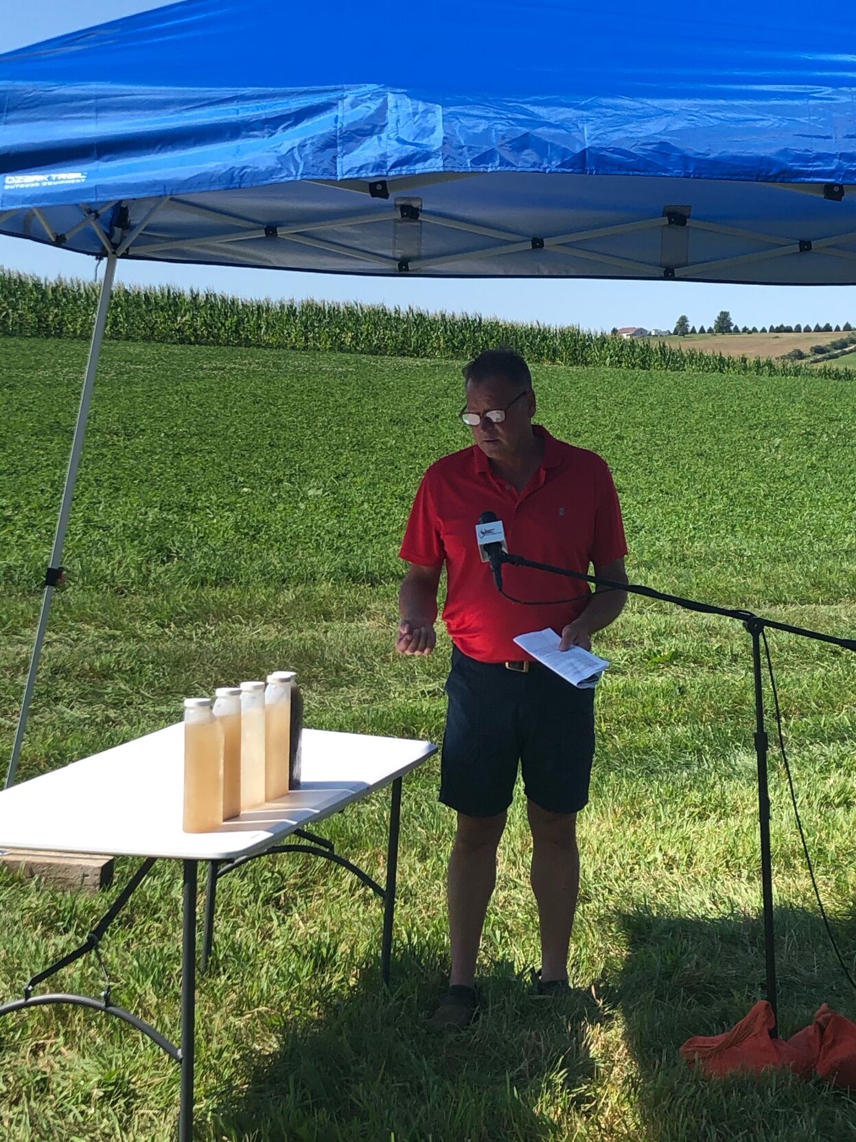 Rainfall simulator, cover crop trials offer soil health takeaways